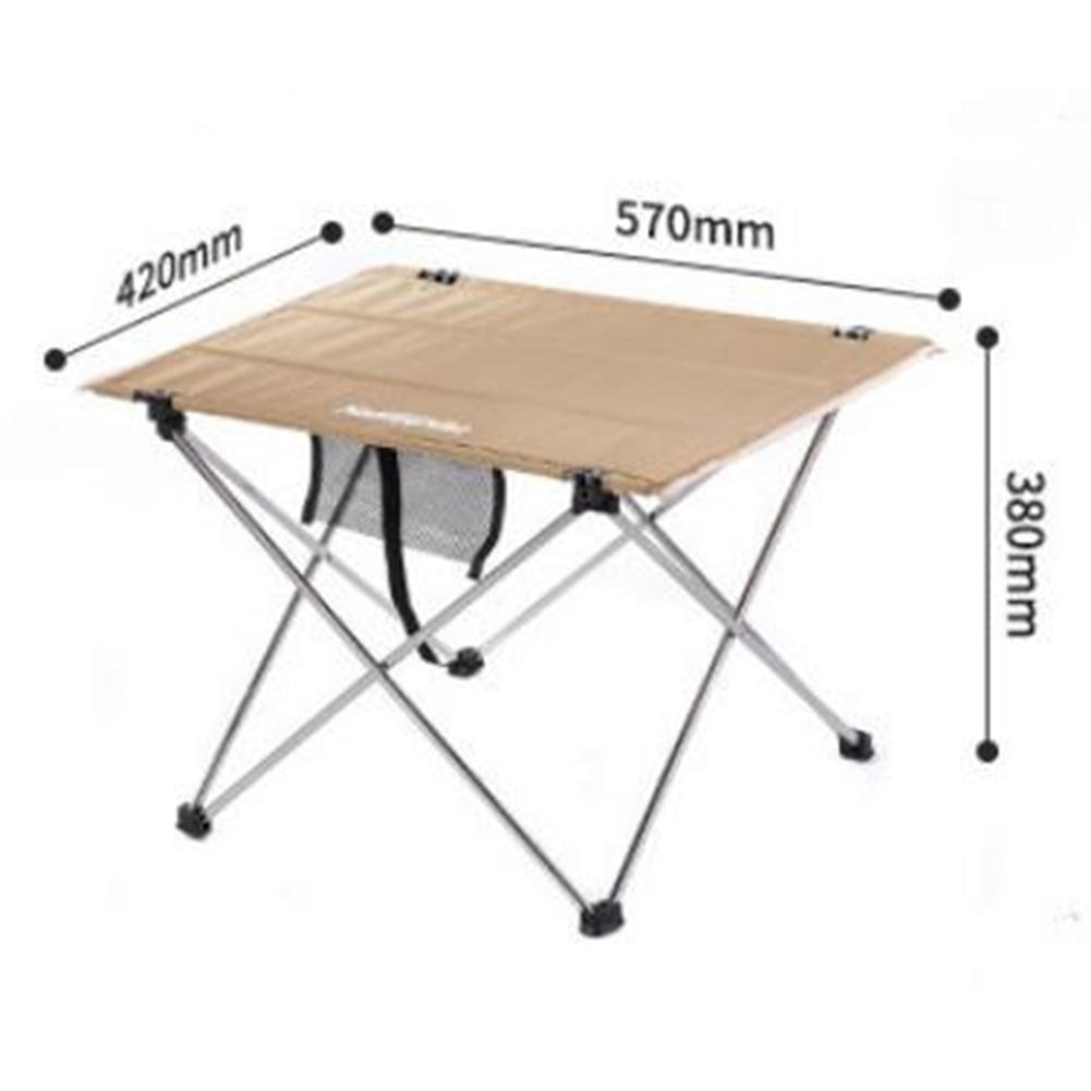 HiMISS Portable Foldable Table Camping Outdoor Furniture Computer Bed Tables Picnic Aluminium Alloy Ultra Light Folding Desk