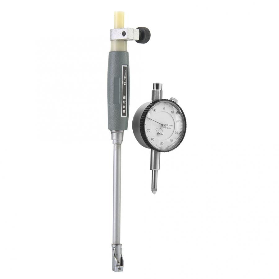 Internal Micrometer Dial Bore Gauge 10-18mm Inner Diameter Indicator Engine Cylinder Measuring Tool 0.01 Accuracy Reloj