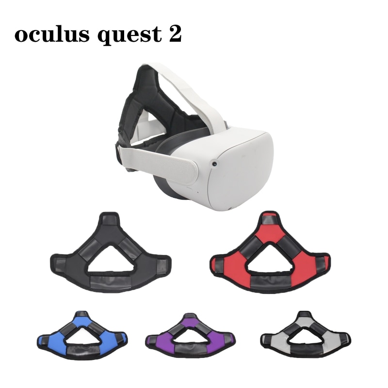 VR Helmet Head Pressure-relieving Strap Foam Pad for -Oculus Quest 2 VR Headset Cushion Headband for Quest2 Accessories