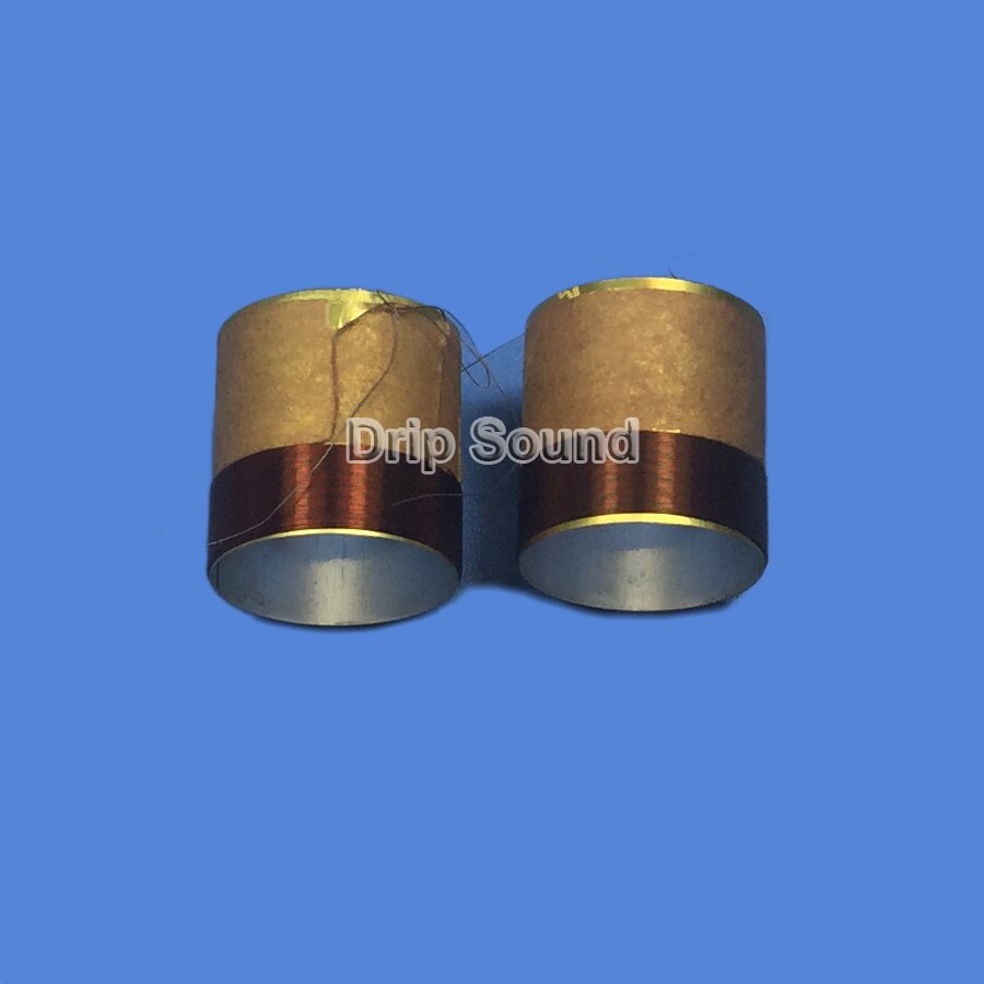 2 stücke 20,4mm 20-Ader Bass Stimme Spule ASV Weiß Aluminium Tieftöner Klang Stock Lautsprecher Reparatur Teile