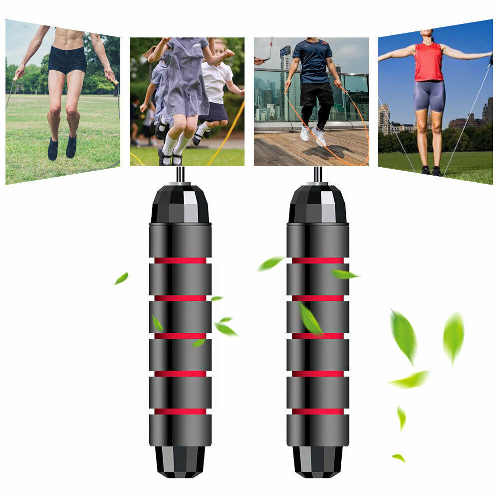 Lager Springseil Skipping Ohne Verwicklungen Einstellbare Skipping Geschwindigkeit Fitness Ausrüstung Boxen Skipping Sport Geräuscharm