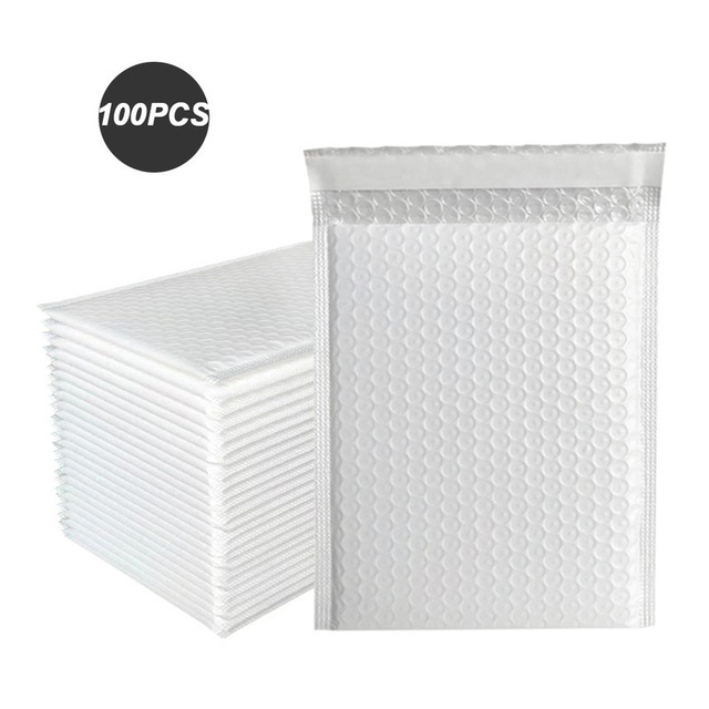 100 bubble mailers for small businesses, shipping bags for bubble wrap, courier envelopes, delivery packages, shipping bags