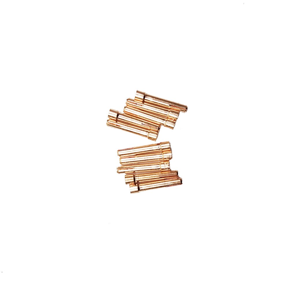 Wolfraam Elektrode Spantang Tig Slijtdelen 1.0/1.6/2.0/2.4/3.0/3.2 Mm Collet Voor WP17 WP18 WP26 Tig Toorts