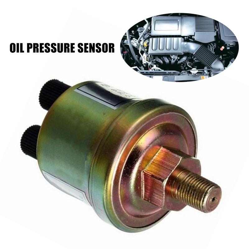 1/8NPT auto olie druk sonde dubbele hoofd olie druksensor olie druk probe inductie plug witte doos