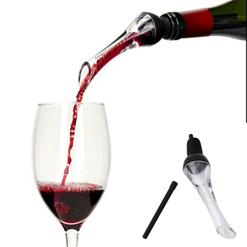 Mini Transparant Acryl Reizen Bar Rode Wijn Beluchter Decanter Schenker Essential Set Bar Accessoires