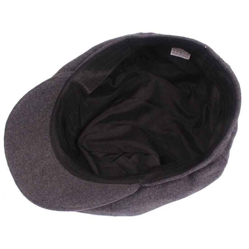 Gorros de Newsboy para hombre, boina para ancianos de mediana edad, sombrero para Conductor, gorra plana de hiedra de , Otoño e Invierno