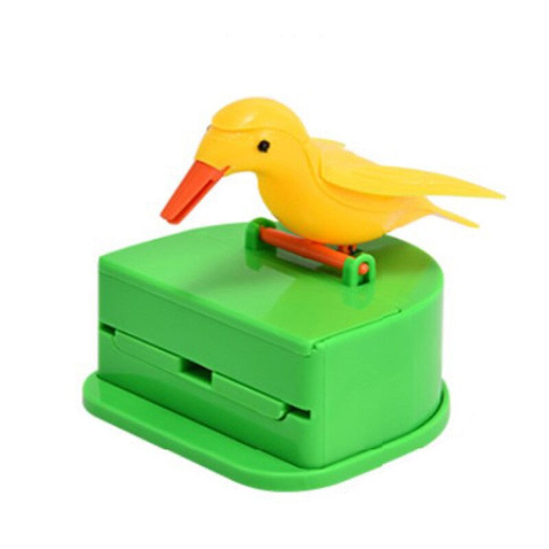 Dispensador de mondadientes para pájaros, , automático, sencillo, práctico, colibrí, caja de Bambú: 01