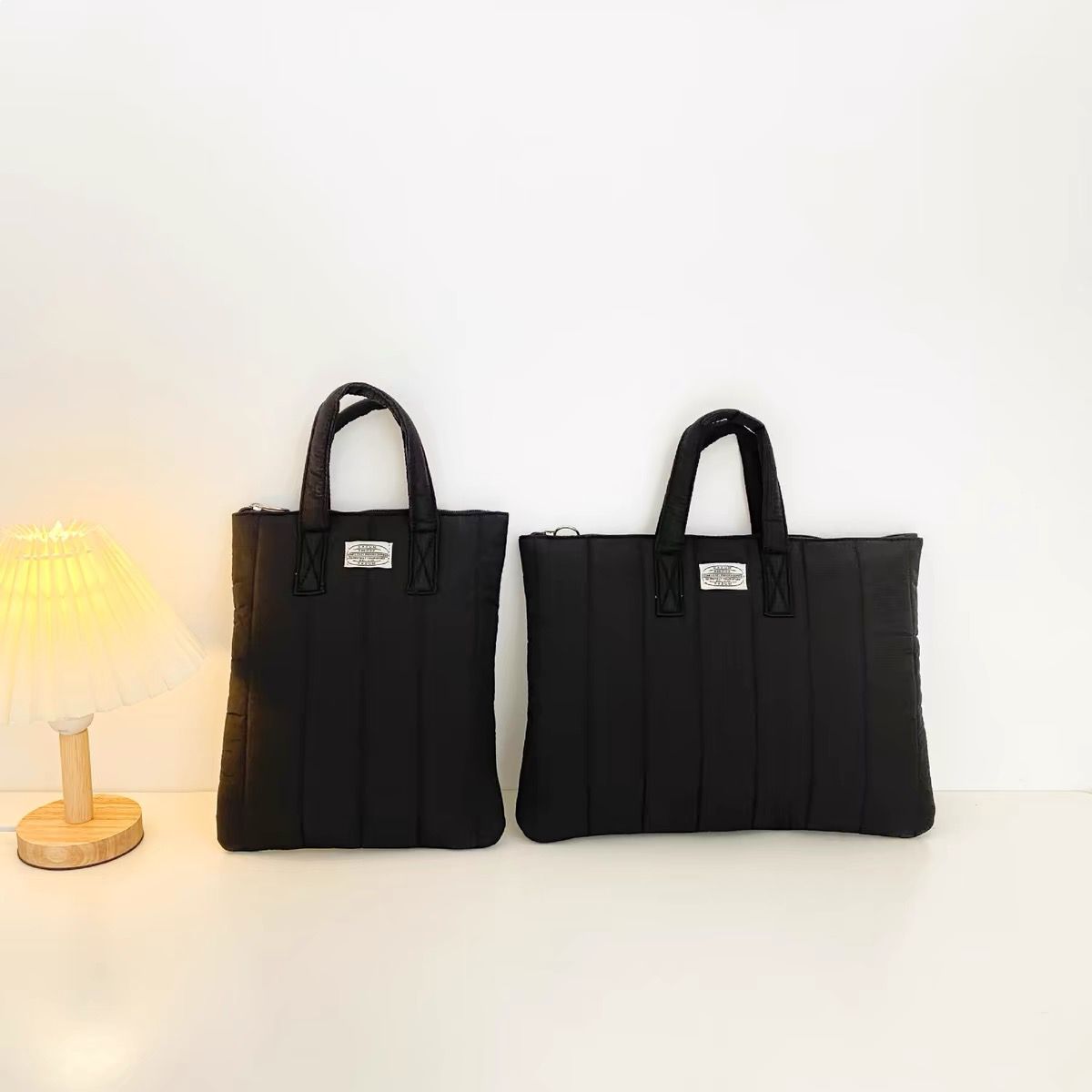 Bolsa fofa para laptop à prova de choque 11 13 14 15 polegadas bolsa para notebook grande capacidade respirável para Ipad/Macbook/Xiaomi/Lenovo: 14" / Preto