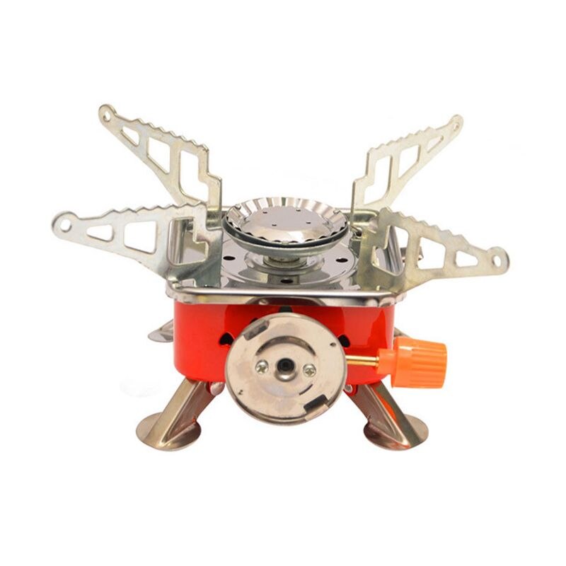 Mini Camping Stove Folding Outdoor Gas Stove Portable Picnic Split Cooker Burner