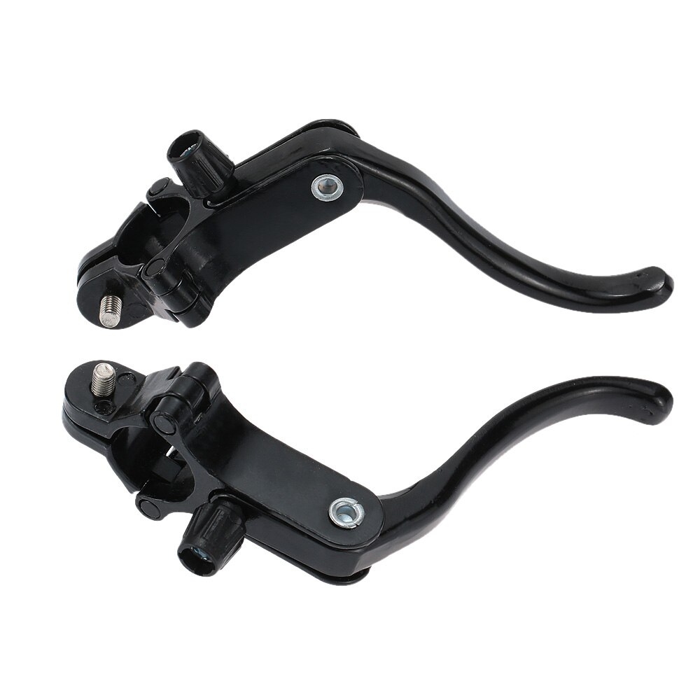 1 Pair Road Bicycle Bike Fixie Front &amp; Rear Brake Levers Aluminum Alloy Brake Lever Set