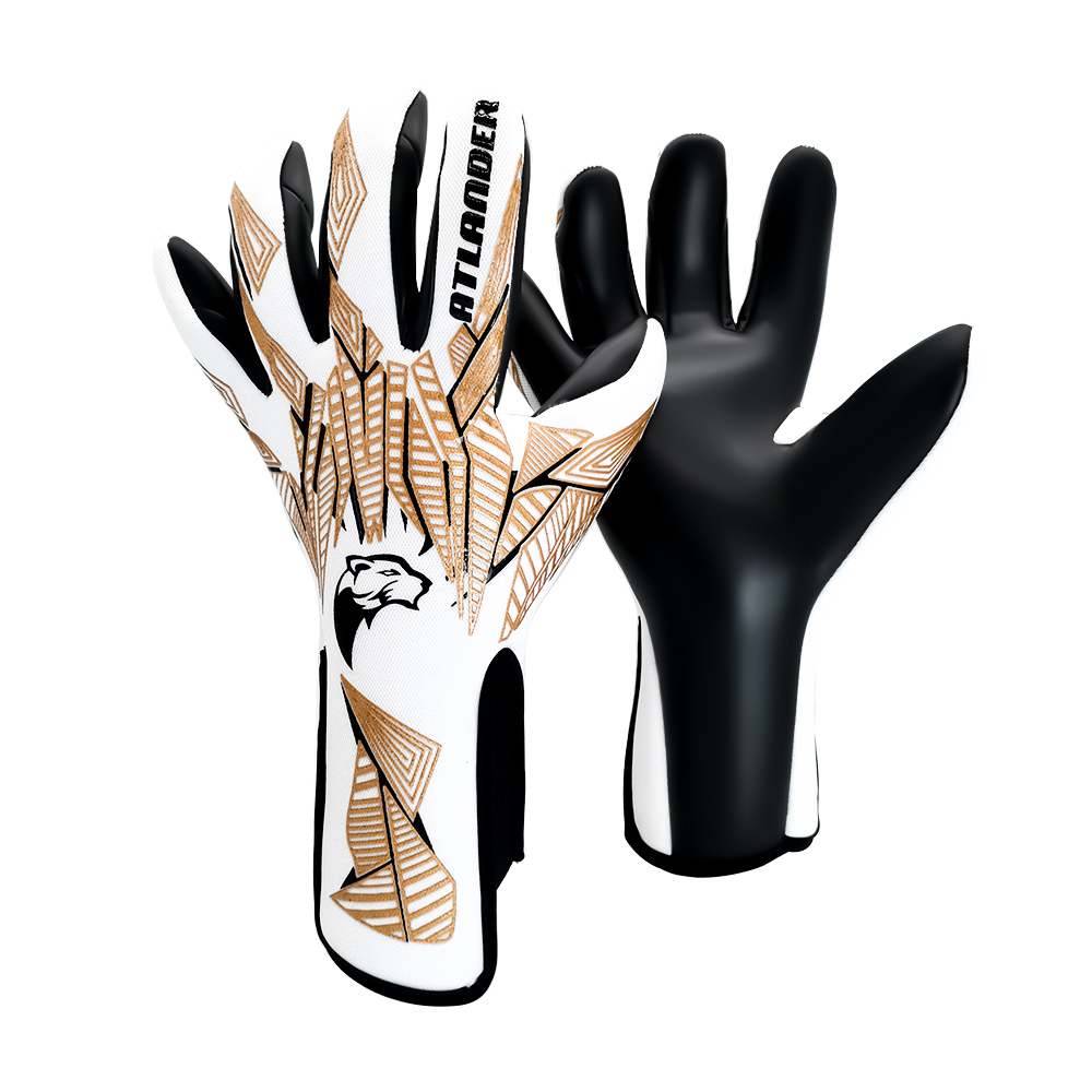 Guantes de portero profesionales para adultos y niños, guantes de portero de fútbol de protección gruesa de látex, deportes de fútbol: Negro / XS