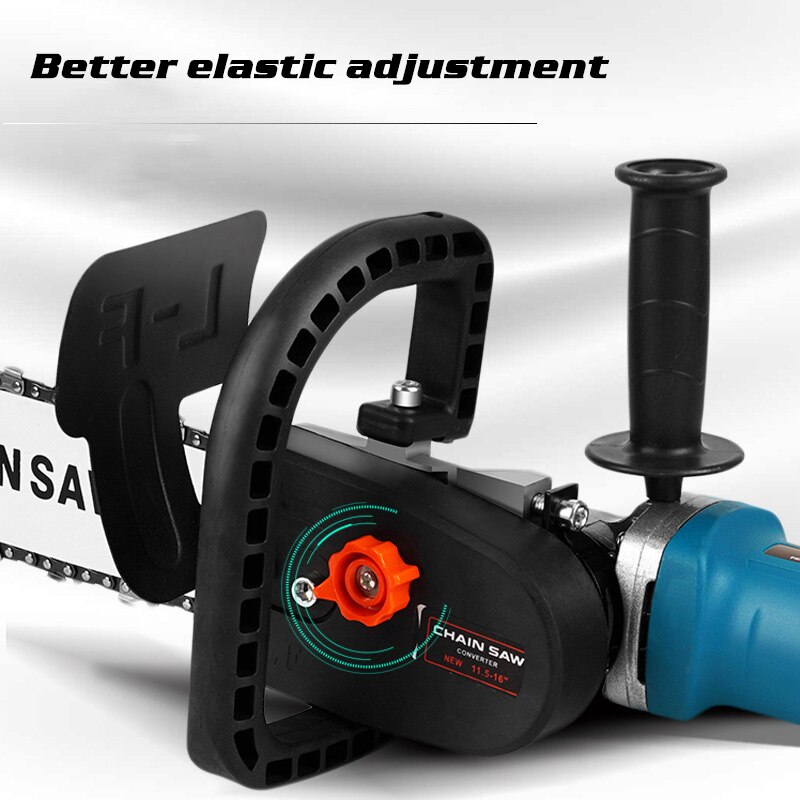 Upgrade 11.5Inch Elektrische Kettingzaag Beugel Verstelbare Universele M10/M14/M16 Kettingzaag Deel Haakse Slijper In Keten saw