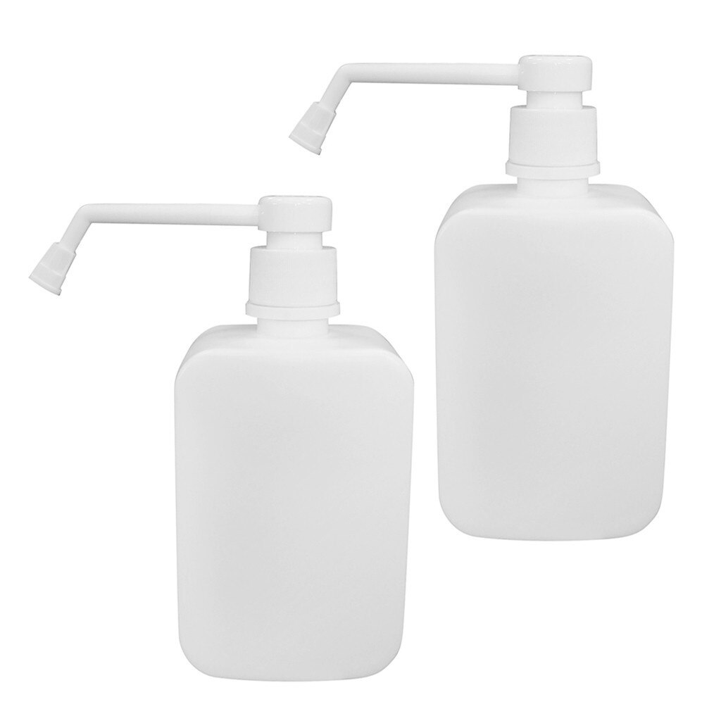 Dispenser 500ml Disinfection Sprayer Hand Disinfection Cleaner Soap Dispenser Refillable Portable Sample Perfume Bottle: 2pcs