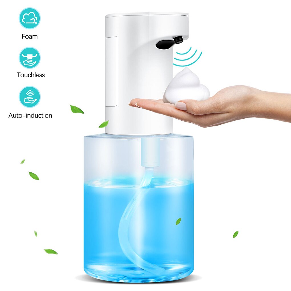 150/350/500ml Automatic Soap Dispenser Home Bathroom Kitchen Touchless Induction Foaming Machine Battery Powered Soap Dispenser