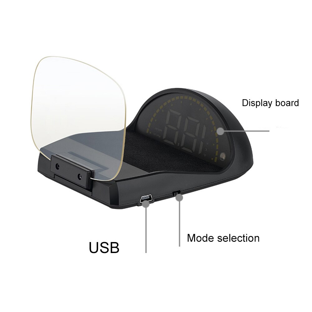 HUD Car OBD2 Head Up Display Speed RPM Water Temperature Car Electronics hud obd2 display Overspeed Head-Up Display