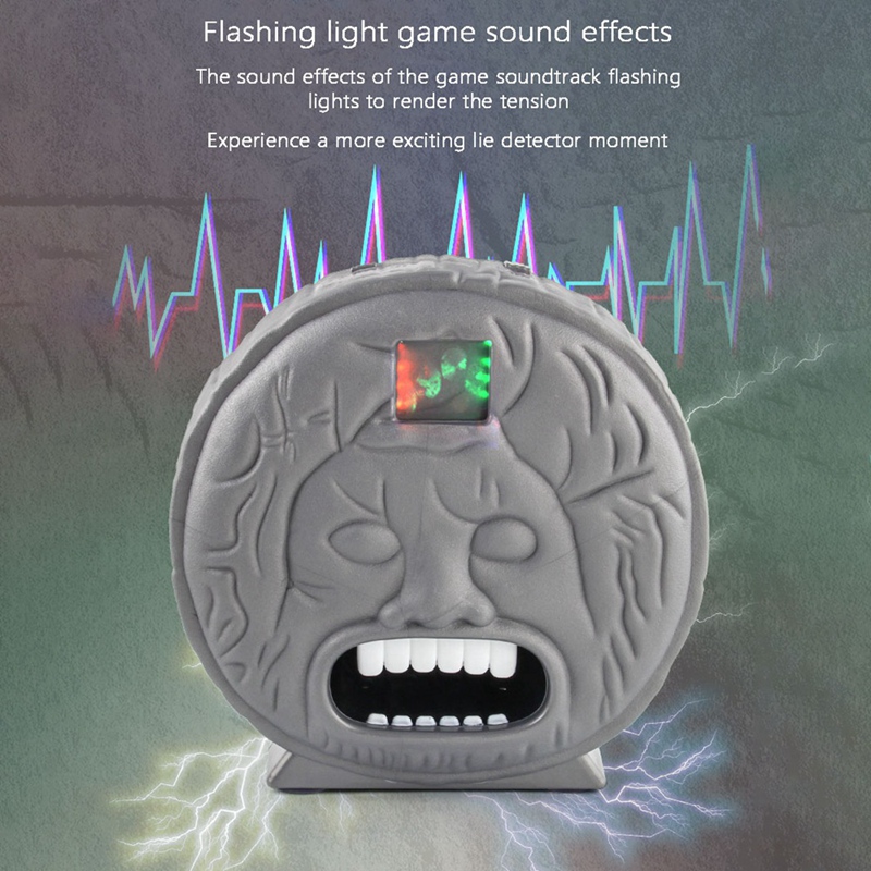 Electronic Tricky Toy Lie Detector Interesting Tell Truth Detector Analyzer Dare Party Tricky Reaction Challenge Game