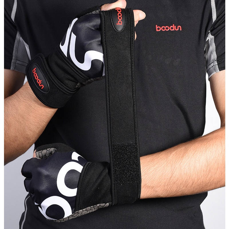 Unisex ridding gym handschoenen, fitness gewichtheffen handschoenen, bodybuilding training, sport oefening, sport workout handschoen voor mannen en vrouwen.