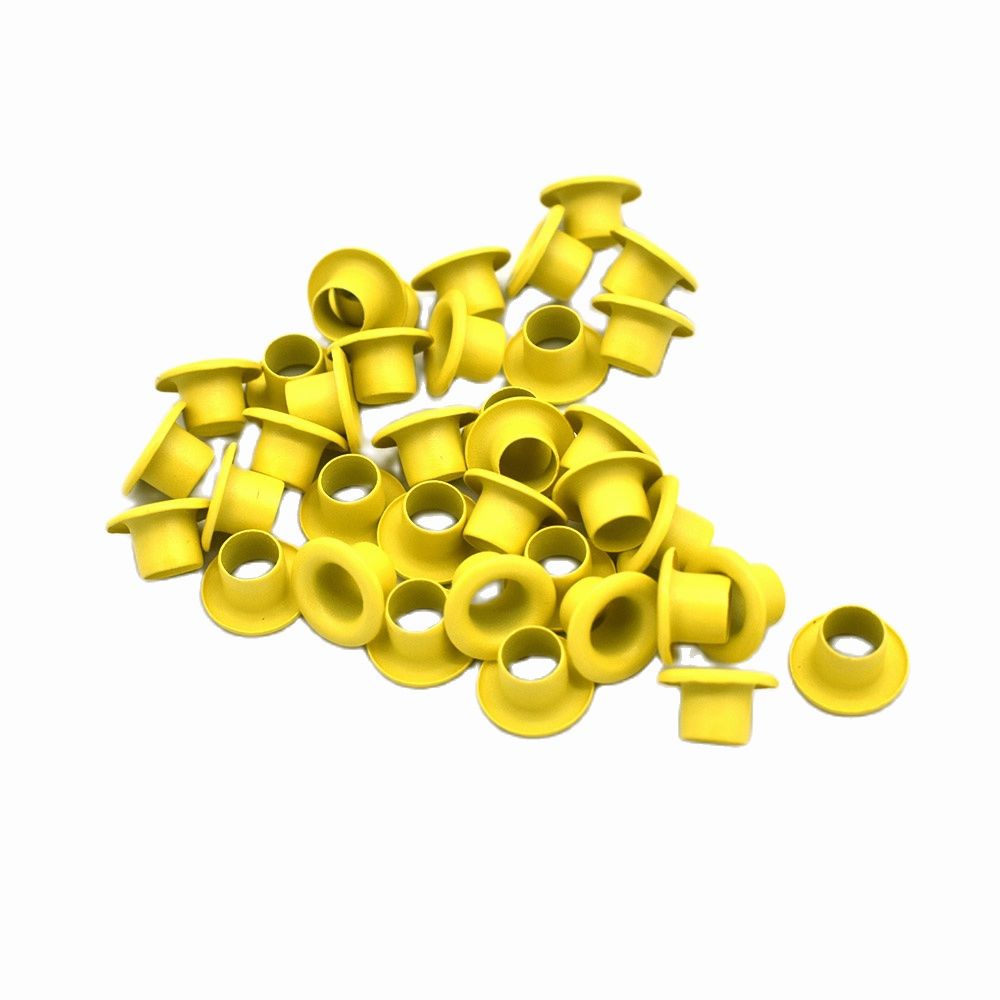 Oeillet minuscule en laiton, 4mm, 7 couleurs, œillets métalliques pour bricolage, vêtements, projets artisanaux de Scrapbooking, 100 pièces
