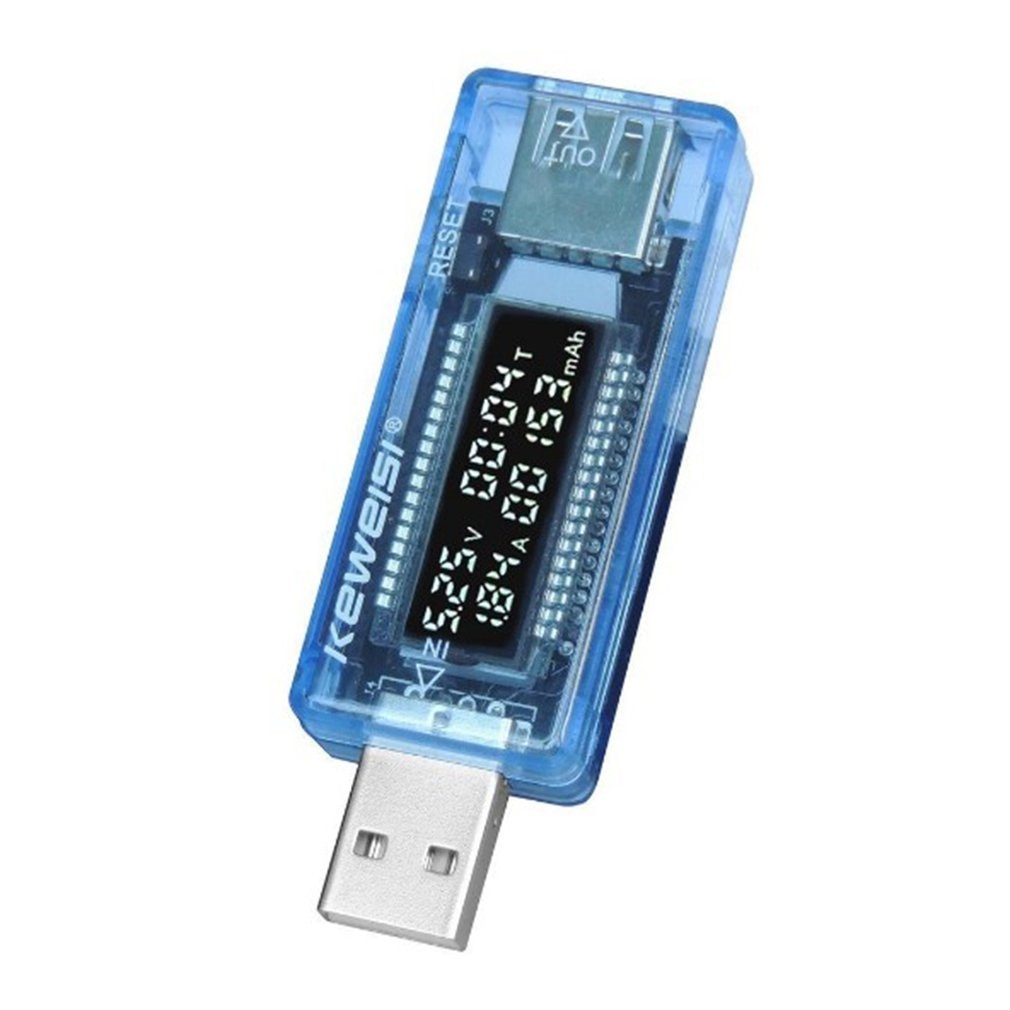 Neue USB Strom Spannung Kapazität Tester Meter Mobile Power Batterie Ladegerät Kapazität Tester Volt Strom Spannung Detektor