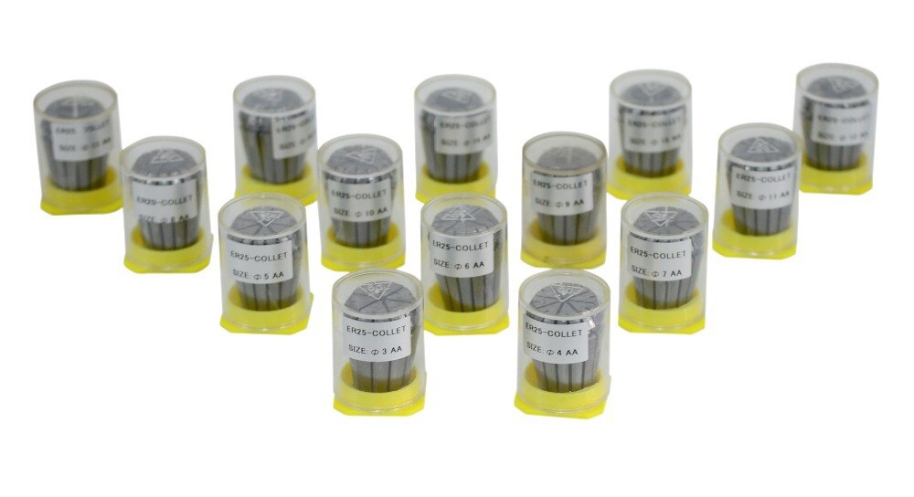 Pinza de resorte de alta precisión ER11, 0.005mm, para fresadora CNC, herramienta de torno de grabado,