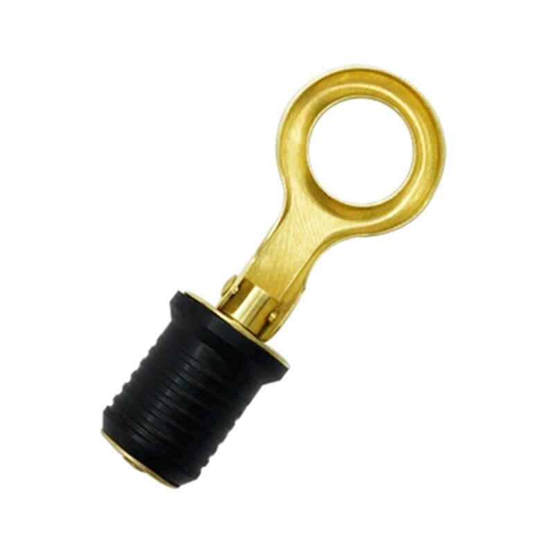 Gummi-messing-schnappverschluss, klappverschluss, rumpf-lebendfischbehälter, bootsablaufstopfen, bilgen- und heckspiegel-spundwand-köderbehälter, bootszubehör