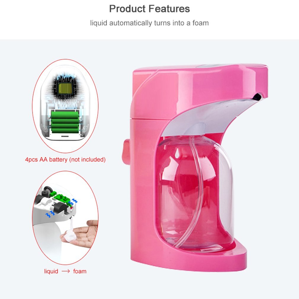 Automatische Flüssigkeit Seife Spender Intelligente Sensor Touch Seife Dispenser Wand Montiert Für Home Küche Bad