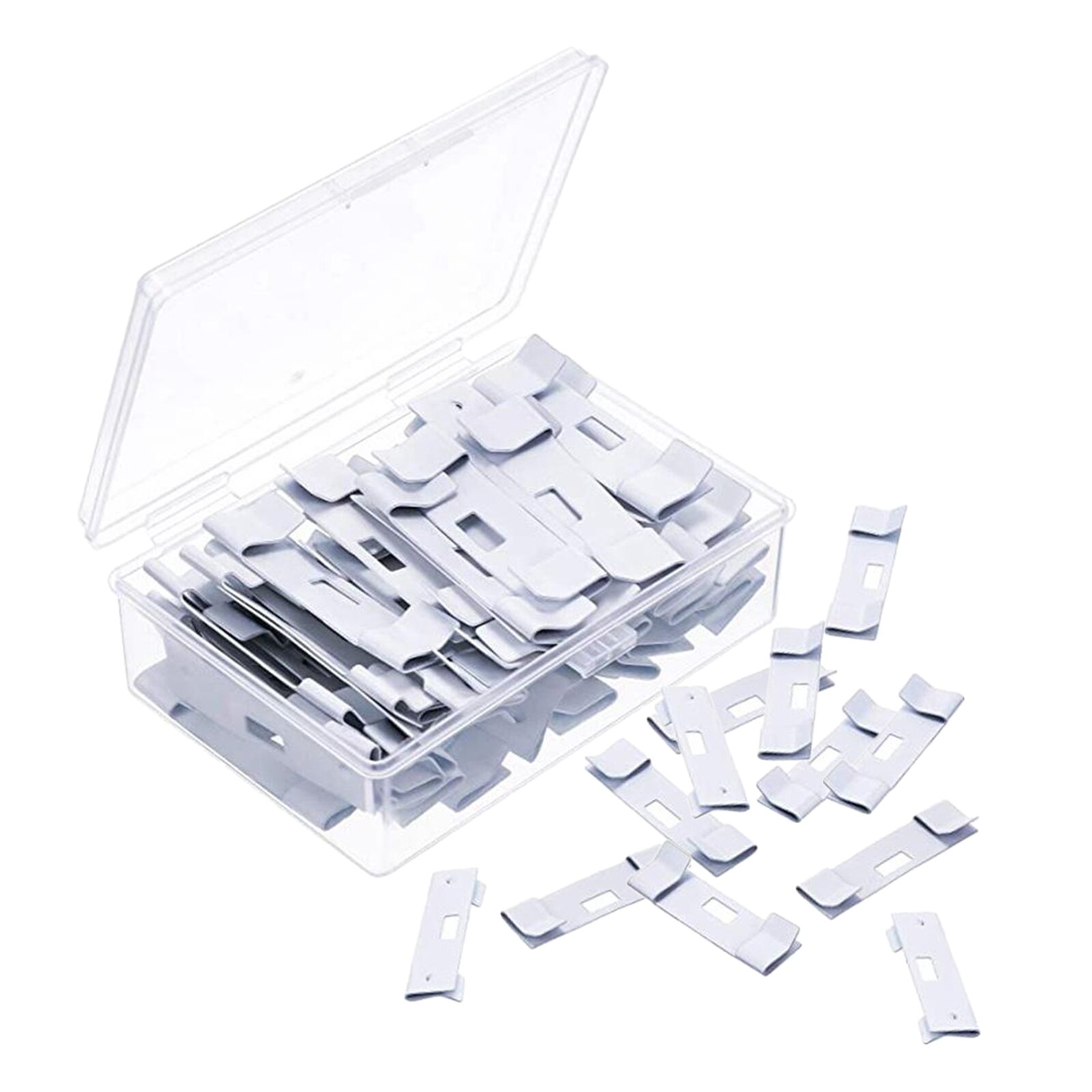 12 Pack Verticale Blind Reparatie Vaan Savers, Metalen Verticale Blind Reparatie Clips Tabs Blind Vervanging Gereedschap Voor Verticale Blind