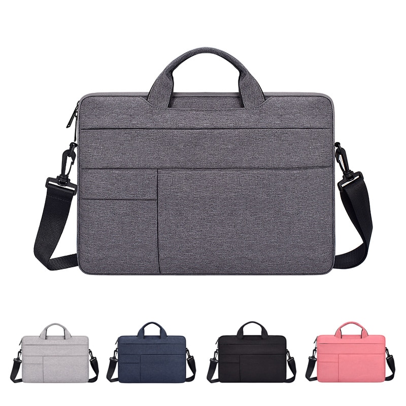 Men 13.3 14.1 15.4 15.6 Inch Waterproof Laptop Briefcase Business Handbag for Men Large Capacity Messenger Shoulder Handbag