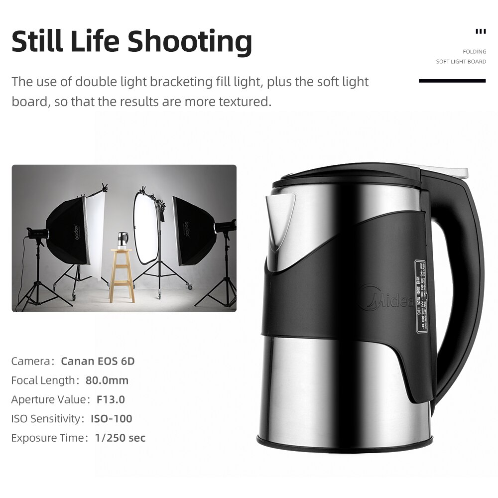 AMBITFUL 80x120cm 100x150cm 150 x 200cm Portable Oval Multi-Disc Transparent White Reflector Collapsible Studio Photo Diffuser