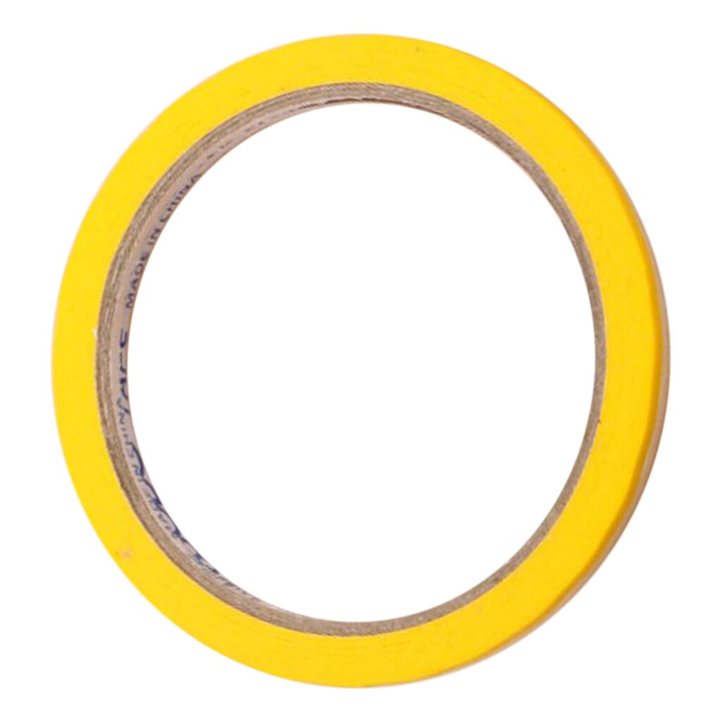 10Pack Thin Draping Tape 3mm Mannequin Marking Tape Self-Adhesive Artist Tape: Yellow