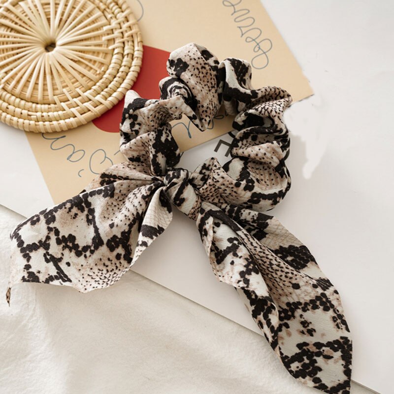 Strik Haar Scrunchies Vrouwen Paardenstaart Houder Haar Band Haar Touw Elastiekjes Haaraccessoires Konijnenoren Haar Ring: B3