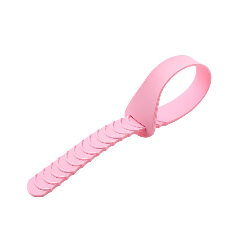 Silicone Verstelbare Toiletbril Verhogen Lifte Wc Deksel Handvat Schoon Lift Verhogen Schone Manier Raak Bacteriële Vlekken: Bruin