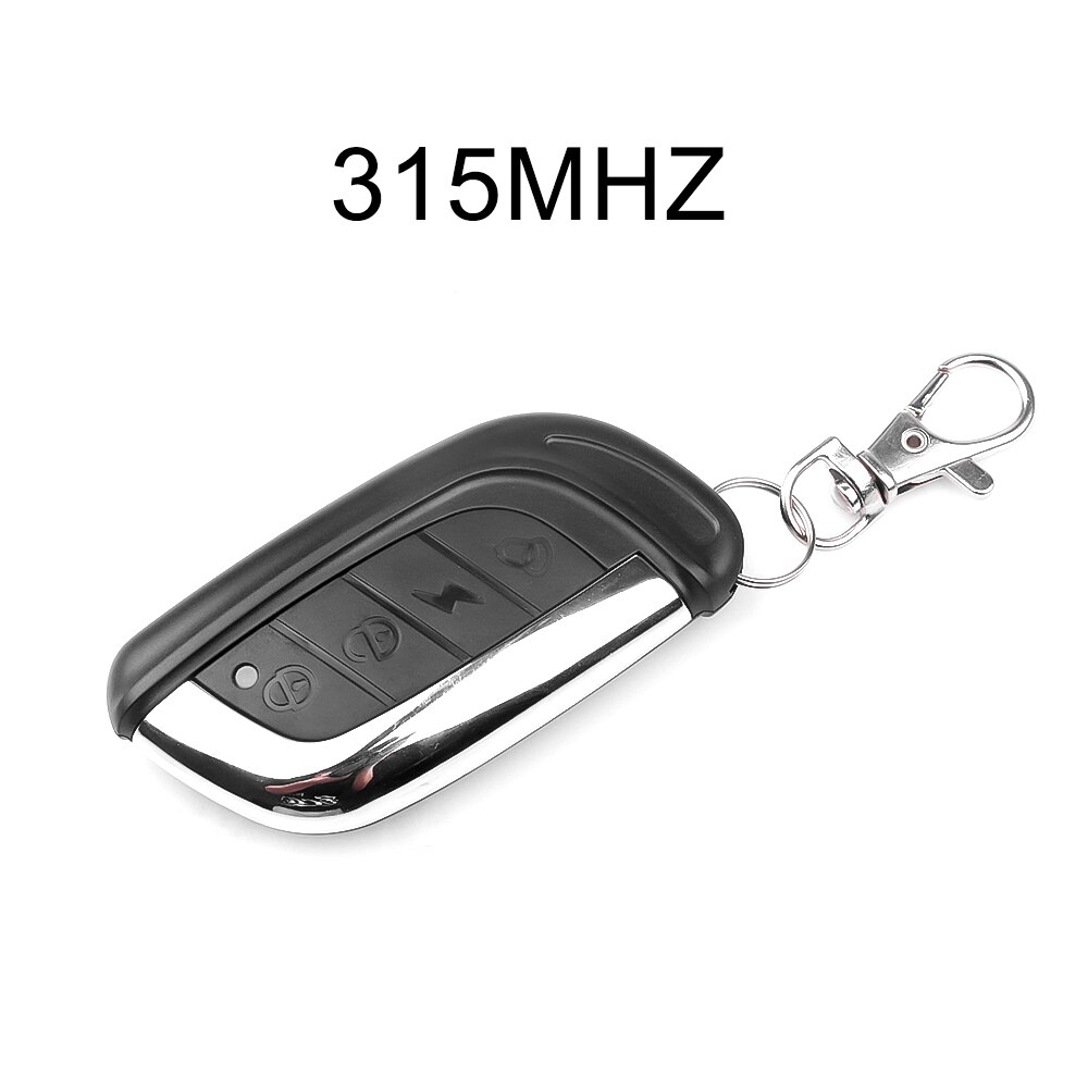 4-Key 315Mhz / 433Mhz Universal Remote Control Key for Alarm of Barrier / Electric Door / Garage Electric Vehicle: 315MHz