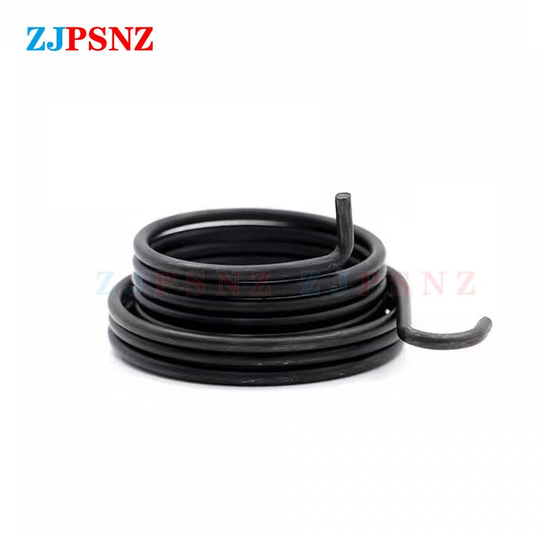 Eje de arranque de engranaje de motocicleta, kit de varilla de arranque de resorte de ignición, ralentí, 100CC, ZY100, JOG100, RSZ100: Negro