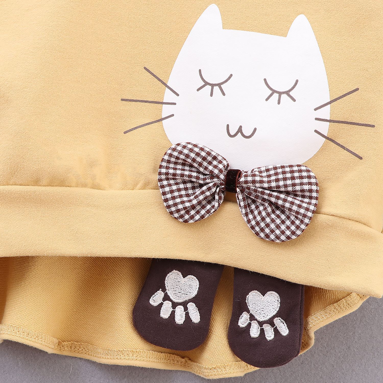 automne bébé sweats à capuche de bande dessinée pull lapin filles sweats hiver Blouse enfants 6 chats manches longues enfants T-shirt veste