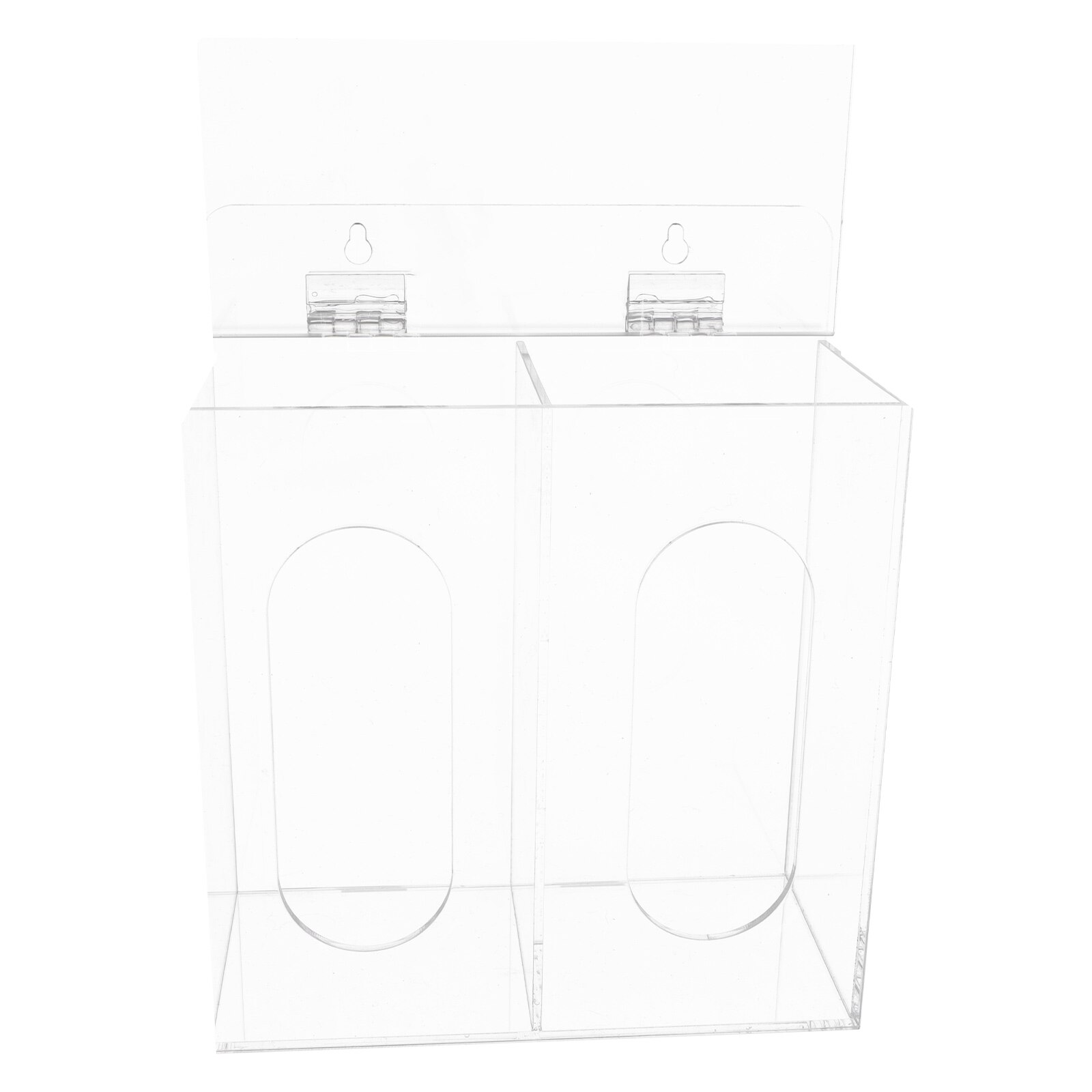 Acrylic Face Mask Dispenser Mask Storage Box Protective Mask Box Acrylic Mask Holder