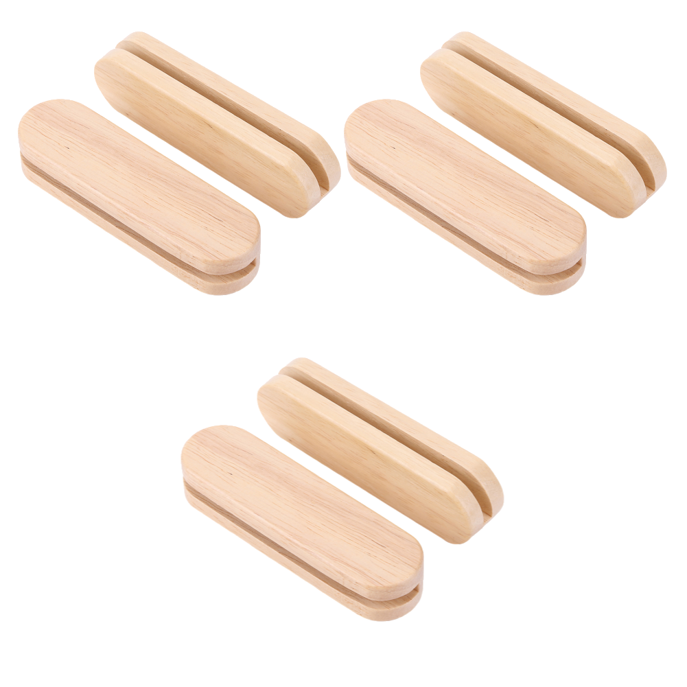 2-20pc Massivholz Grill pfanne isolierter Griff hitze beständiger tragbarer Grill platten griff für Kochgeschirr Saucen pfanne Bratpfanne: Rot