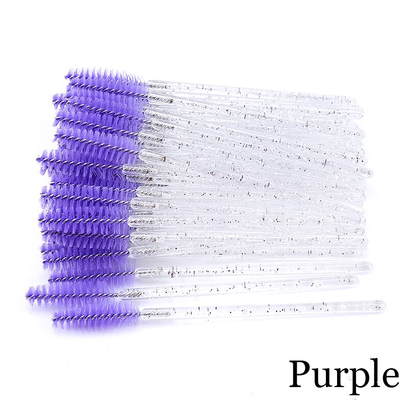 Professionele Wenkbrauw Borstel Mascara Stok Wand Applicator Wimpers Extension Tool Cosmetische Penselen Set Makeup Tools: 22
