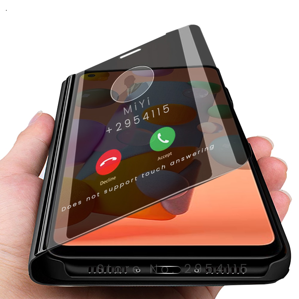 Abdeckungen samsunq eine 11 fall smart spiegel stehen flip fall für samsung galaxy a11 sm-a115f/dsm 6.4 ''coque fundas 11a samsunga11