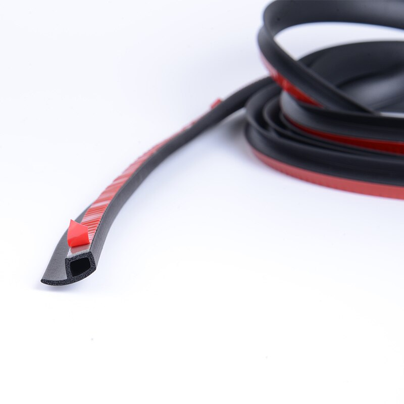 Auto Deur Afdichting Strip P Type Rubber Deur Afdichting Strip Geluidsisolatie Afdichting Rubber Voor Auto Rubber Deur Auto Geluidsisolatie