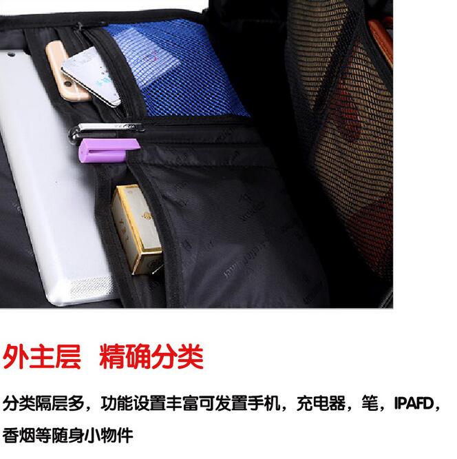 081917 yesetn bag men double shoulder bag backpack