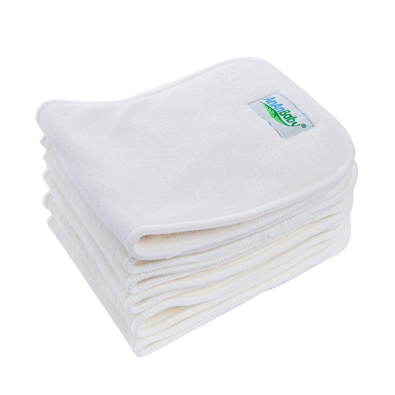 {AnAnBaby} 5 stuks Bamboe en Microfiber Inserts Herbruikbare Insert Met Snap In Voor Baby Doek Luier Baby Luier inserts Grootte: 14x35 CM