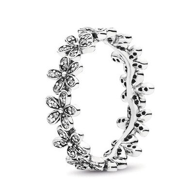 Neue Einfache und Modische Rose Gold Kleine Gänseblümchen Blume Ringe Für Frauen Hochzeit Engagement Schmuck: 9 / Ring 1