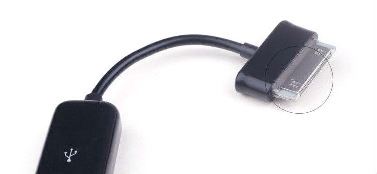 30 Pin Usb Otg Host Cable Connection Adapter Voor Samsung Galaxy Tab 2 10.1 8.9 7.7 7.0 Plus