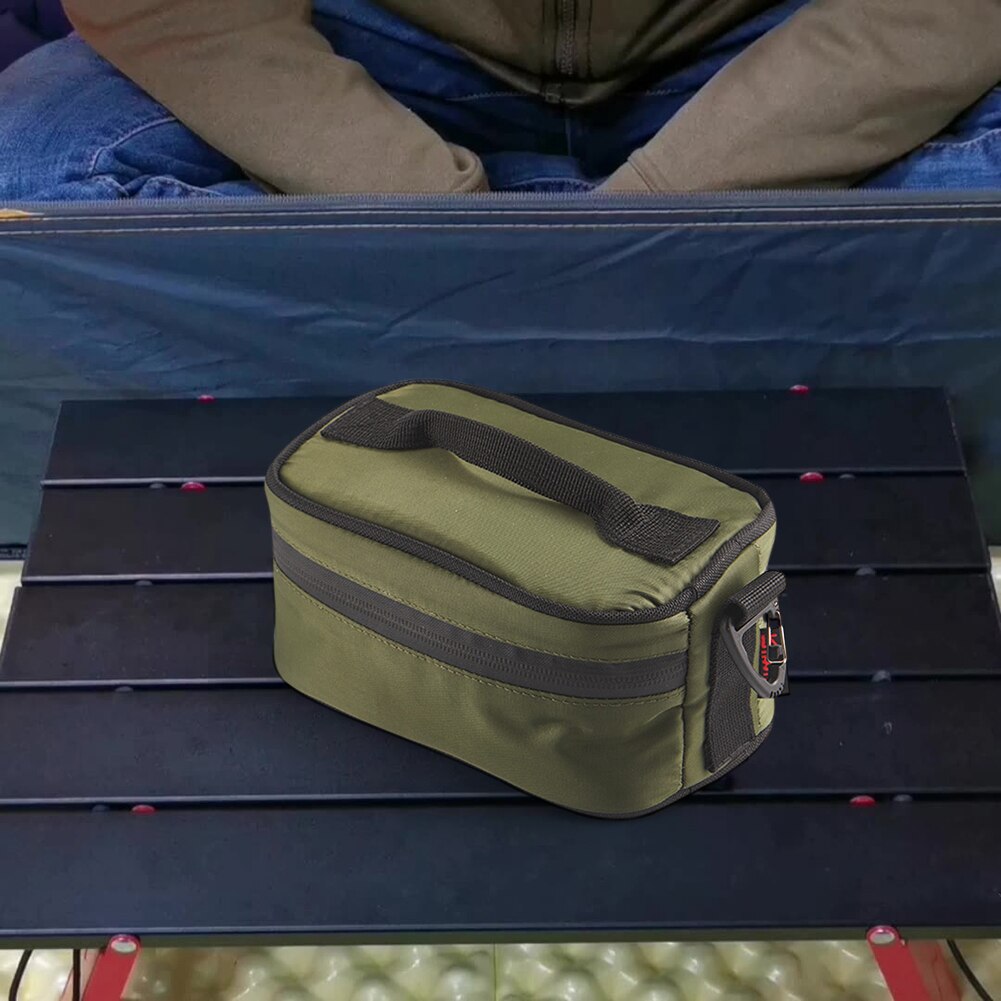 Outdoor Outing Camping Lunch Boxes Aluminum Thermal Food Picnic Bento Box Travel Portable Insulation Tableware Storage Bags