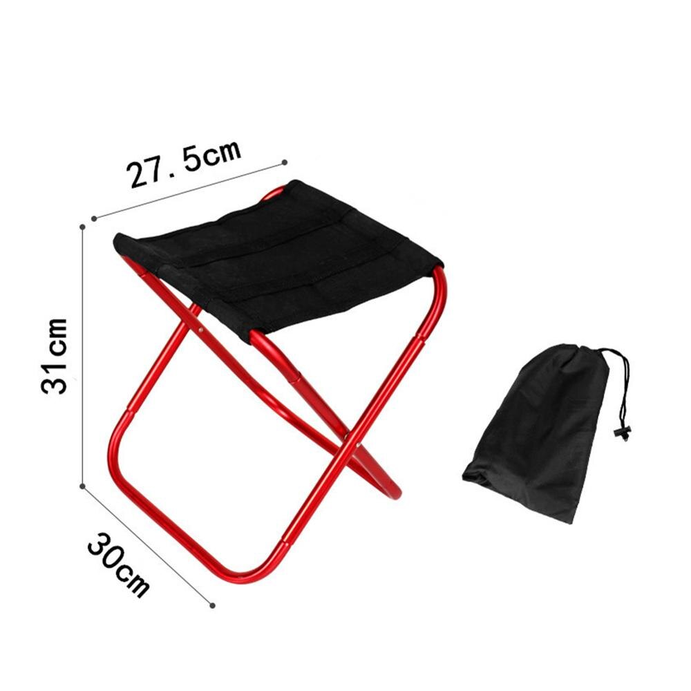Vouwen Vissen Stoel Lichtgewicht Picknick Camping Stoel Met Zak Opvouwbare Outdoor Draagbare Te Dragen Outdoor Meubels