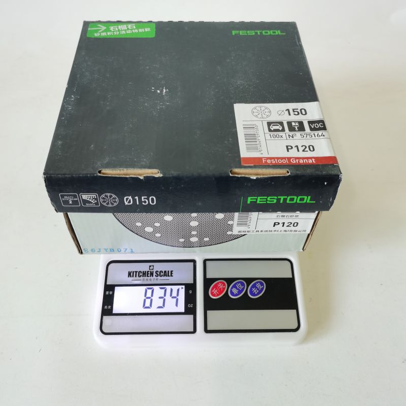 10 stks FESTOOL 6-inch 48-gat Schuurpapier 150mm Ronde Massaal Droge Grond Schuurpapier Autolak stofvrij Schuurschijf Schurende