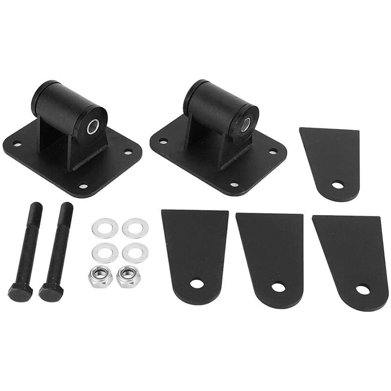 For Chevrolet LS Engine Motor Mounts Bracket Ls Engine Mount Kit Replacement 26-1013 ls Swap Mounts Weld 25cc Motor Mount