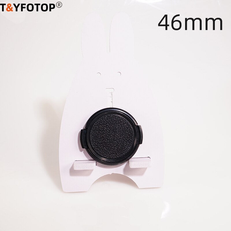 Rozmiar 49mm 52mm 55mm 58mm 62mm 67mm 72mm 77mm 82mm Snap-On obiektyw przednia osłona obiektywu aparatu etui na Sony Alpha obiektyw do lustrzanki cyfrowej Protector: 46mm