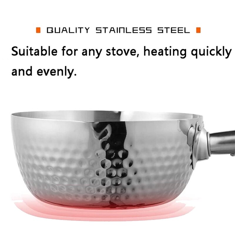 Japanse Pan Non-stick Pan Noodle Pot Keuken Accessoires Melk Pot Houten Handvat Pot Servies Pan Thuis Koken Gereedschap